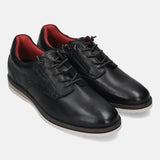 Bugatti Sione Comfort Black Premium Leather Casuals Casual Shoes