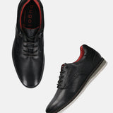 Bugatti Sione Comfort Black Premium Leather Casuals Casual Shoes