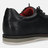 Bugatti Sione Comfort Black Premium Leather Casuals Casual Shoes