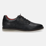 Bugatti Sione Comfort Black Premium Leather Casuals Casual Shoes