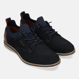 Bugatti Sione Comfort Dark Blue Premium Leather Casuals Casual Shoes