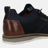 Bugatti Sione Comfort Dark Blue Premium Leather Casuals Casual Shoes
