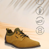 Bugatti Sione Comfort Yellow Premium Leather Casuals Casual Shoes