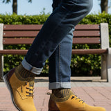 Bugatti Sione Comfort Yellow Premium Leather Casuals Casual Shoes