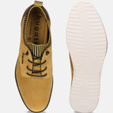 Bugatti Sione Comfort Yellow Premium Leather Casuals Casual Shoes