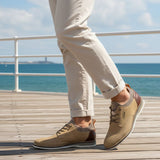 Bugatti Sione Comfort Beige Premium Leather Casuals Casual Shoes