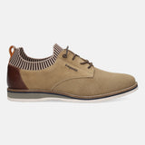 Bugatti Sione Comfort Beige Premium Leather Casuals Casual Shoes