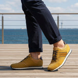 Bugatti Ivar Yellow Premium  Leather Comfort  Sneakers