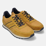 Bugatti Ivar Yellow Premium  Leather Comfort  Sneakers