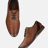 Bugatti Bela Cognac Premium Leather Comfort Derby Formal Shoes