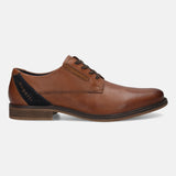 Bugatti Bela Cognac Premium Leather Comfort Derby Formal Shoes