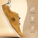 bugatti Bimini yellow Comfort Sneakers
