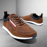 bugatti Ross Cognac Comfort Mid Top Sneakers