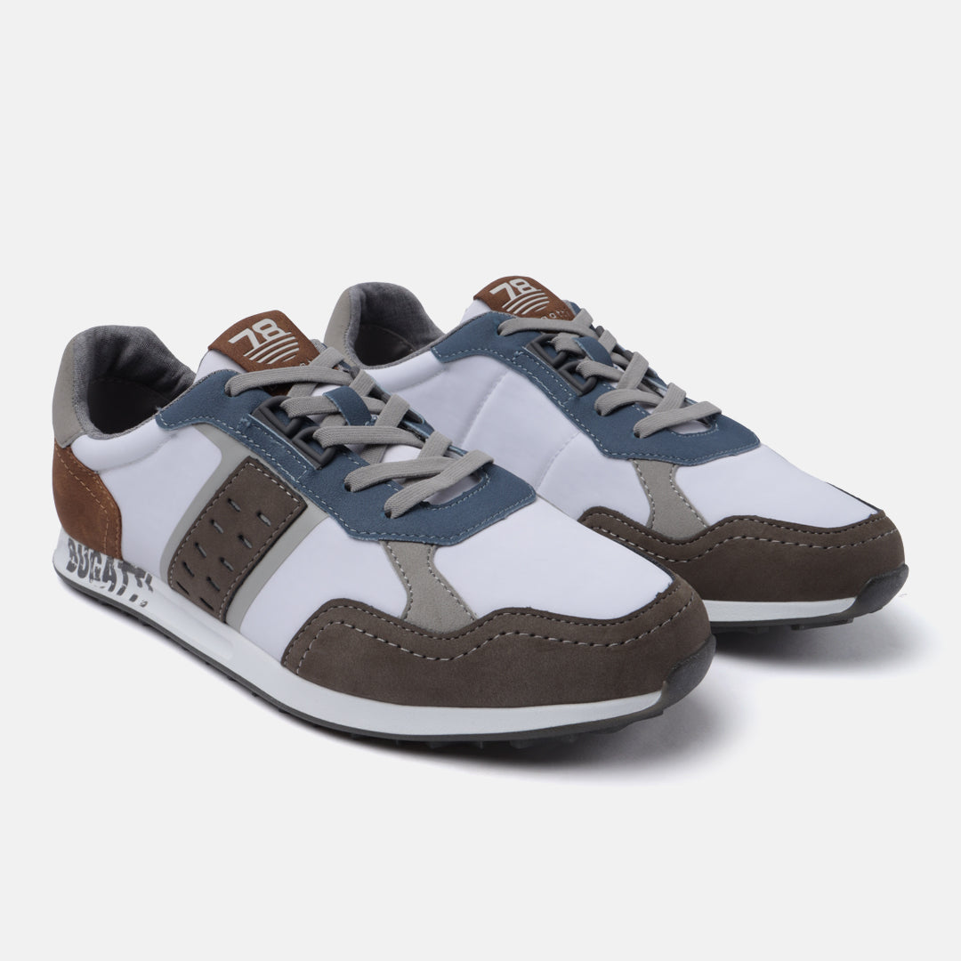 bugatti Ross Multicolour Comfort Mid Top Sneakers