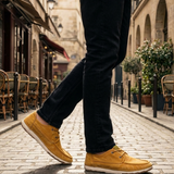 bugatti Vanadium Yellow Comfort Low Top Sneakers