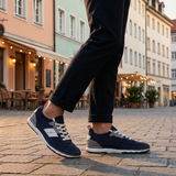 bugatti Vanadium Dark Blue Comfort Low Top Sneakers