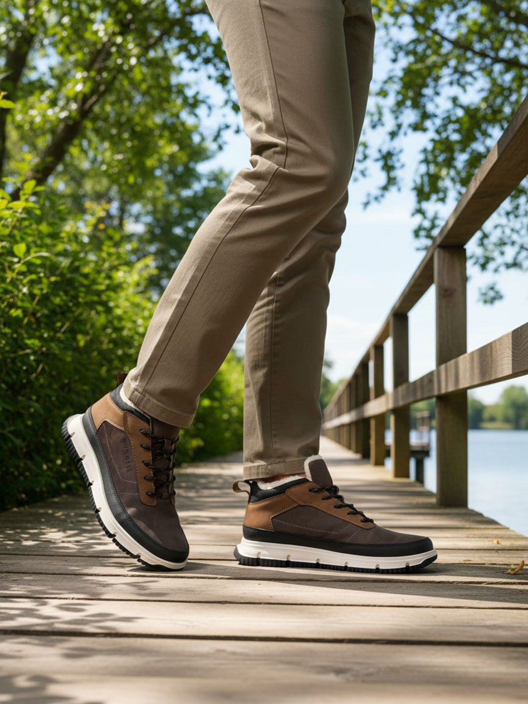 Bugatti Samper multicolor comfort casual boots for men