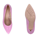 Jemila Pink Leather Pumps