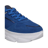 Nava Blue Suede Leather Sneakers