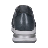 Venice Light Grey Leather Sneakers