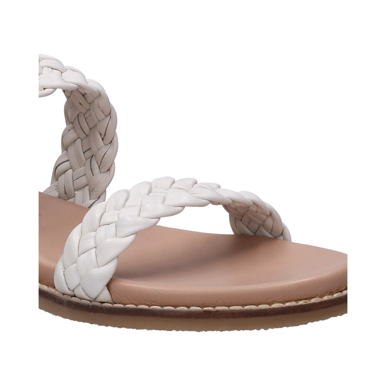 Buy CAI White PU Slipon Women's Casual Wear Open Toes Sandals | Shoppers  Stop