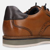 Bugatti Sione Comfort Cognac Premium Leather Casuals Casual Shoes