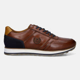 Bugatti Garnet Evo Cognac Premium Leather Comfort Sneakers