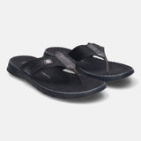 Dario Black Thong Sandals