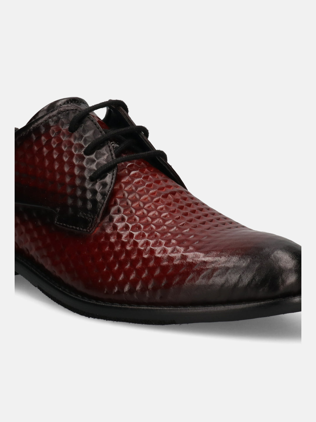 A grey Men's bugatti  Derby featuring a round toe plain toe, stacked heel. Made from premium genuine leather with a durable leather outsole, this laces design offers both style and comfort.
