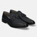 A blue Men's bugatti  Tassel Loafers featuring a pointed toe plain toe, stacked heel. Made from premium genuine leather with a durable leather outsole, this slip-on design offers both style and comfort.