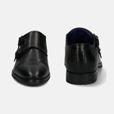 Lanzo Black Monk Shoes