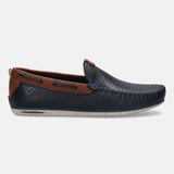 Chesley Dark Blue Casual Loafers