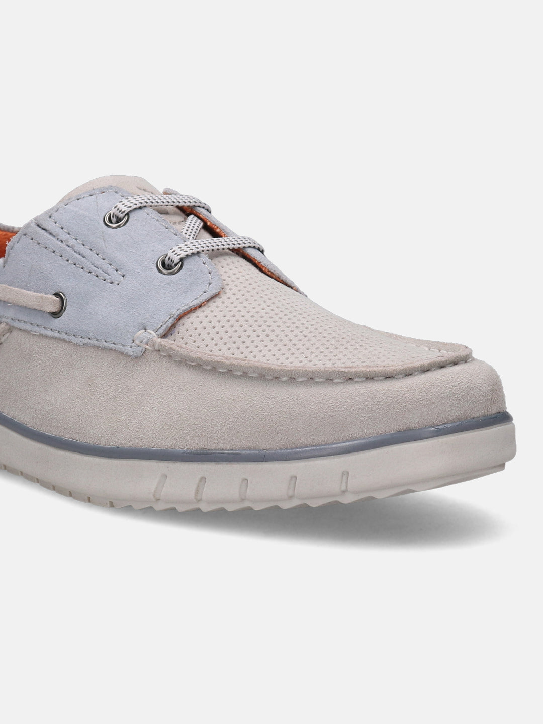 Mens gray store boat shoes