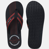 Flato Black Thong Sandals