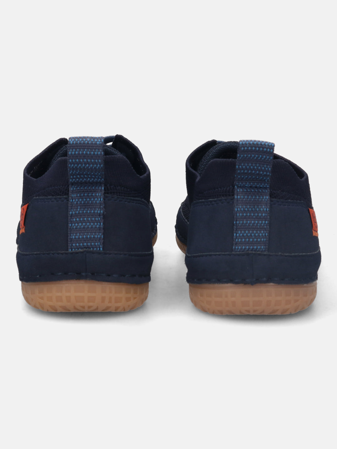 A blue Men's bugatti Sneakers featuring a round plain toe, zero heels heel. Made from textile with a durable tpr outsole, this laces design offers both style and comfort.