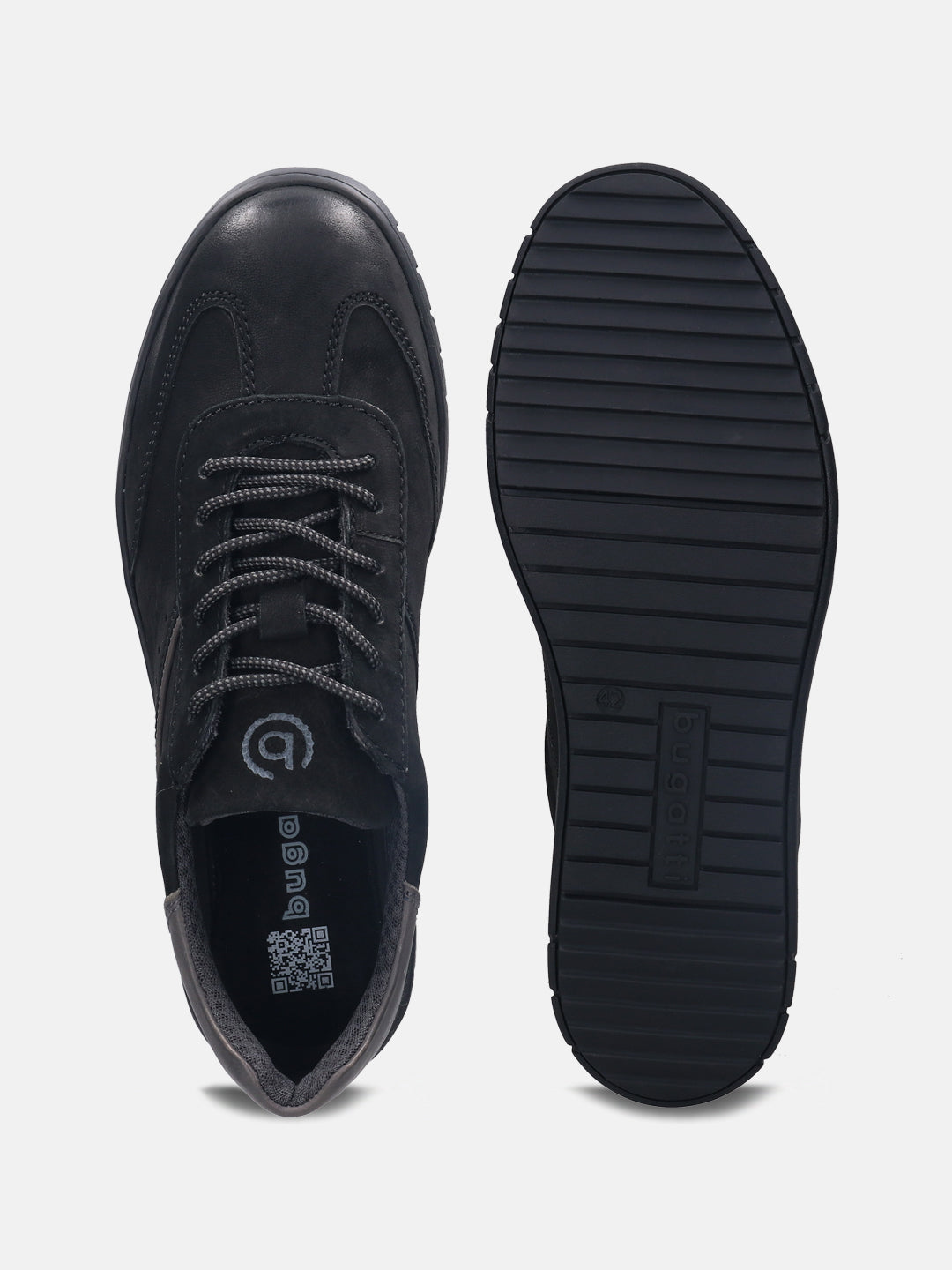 Ocean Black Sneakers - Bugatti Shoes – bugatti Shoes India