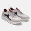A white Men's bugatti Sneakers featuring a round plain toe, zero heels heel. Made from suede leather with a durable eva outsole, this laces design offers both style and comfort.
