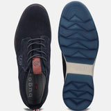 Sandhan Comfort Dark Blue Casual Shoes